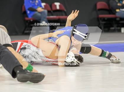 Thumbnail 1 in CIF State Girls Wrestling Championships (Consolation Semifinals) photogallery.