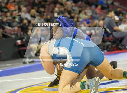 Thumbnail 3 in CIF State Girls Wrestling Championships (Consolation Semifinals) photogallery.
