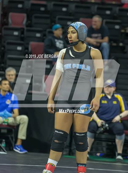 Thumbnail 2 in CIF State Girls Wrestling Championships (Consolation Semifinals) photogallery.