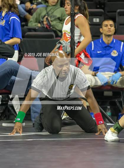 Thumbnail 3 in CIF State Girls Wrestling Championships (Consolation Semifinals) photogallery.