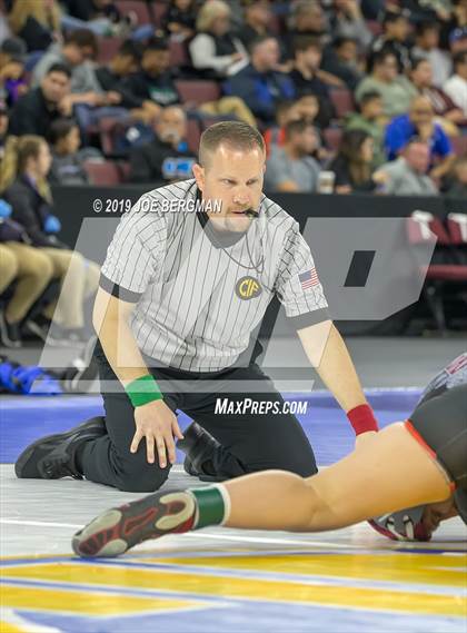 Thumbnail 3 in CIF State Girls Wrestling Championships (Consolation Semifinals) photogallery.