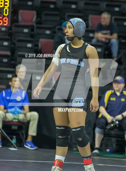 Thumbnail 1 in CIF State Girls Wrestling Championships (Consolation Semifinals) photogallery.