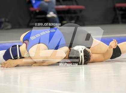 Thumbnail 3 in CIF State Girls Wrestling Championships (Consolation Semifinals) photogallery.