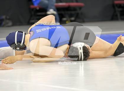 Thumbnail 3 in CIF State Girls Wrestling Championships (Consolation Semifinals) photogallery.