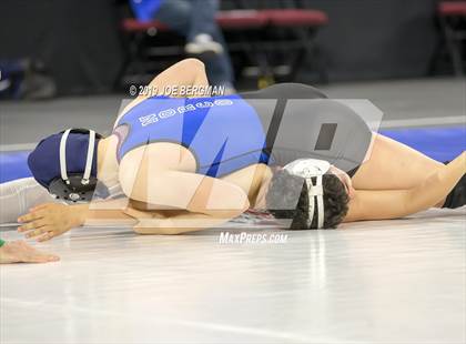 Thumbnail 1 in CIF State Girls Wrestling Championships (Consolation Semifinals) photogallery.