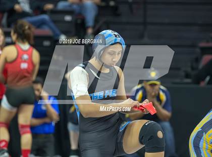 Thumbnail 3 in CIF State Girls Wrestling Championships (Consolation Semifinals) photogallery.