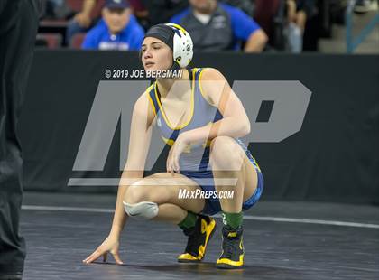 Thumbnail 3 in CIF State Girls Wrestling Championships (Consolation Semifinals) photogallery.
