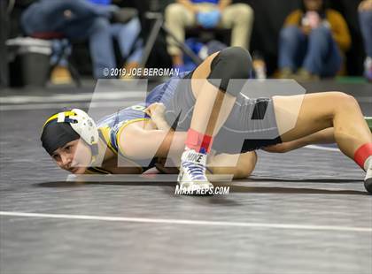 Thumbnail 3 in CIF State Girls Wrestling Championships (Consolation Semifinals) photogallery.