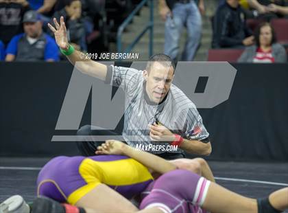 Thumbnail 3 in CIF State Girls Wrestling Championships (Consolation Semifinals) photogallery.