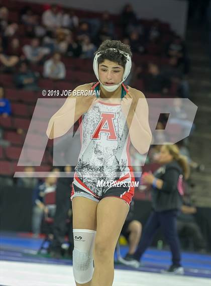 Thumbnail 1 in CIF State Girls Wrestling Championships (Consolation Semifinals) photogallery.