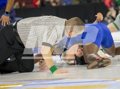 Thumbnail 3 in CIF State Girls Wrestling Championships (Consolation Semifinals) photogallery.
