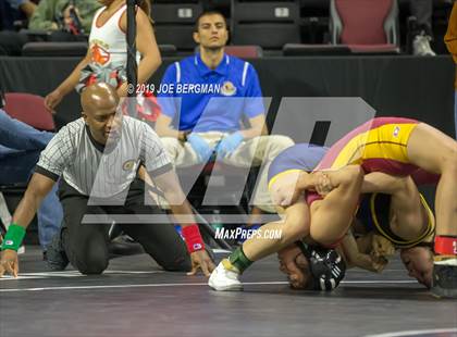 Thumbnail 1 in CIF State Girls Wrestling Championships (Consolation Semifinals) photogallery.