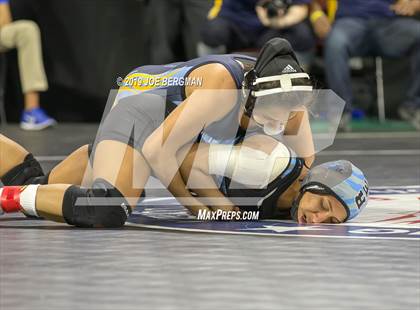 Thumbnail 3 in CIF State Girls Wrestling Championships (Consolation Semifinals) photogallery.
