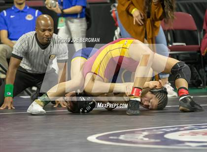 Thumbnail 1 in CIF State Girls Wrestling Championships (Consolation Semifinals) photogallery.