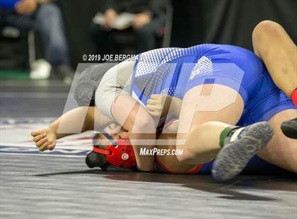 Thumbnail 1 in CIF State Girls Wrestling Championships (Consolation Semifinals) photogallery.