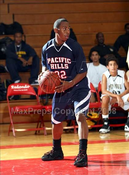 Thumbnail 3 in Palos Verdes Peninsula vs. Pacific Hills (Pacific Shores Tournament) photogallery.