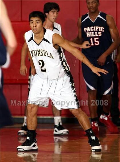 Thumbnail 2 in Palos Verdes Peninsula vs. Pacific Hills (Pacific Shores Tournament) photogallery.