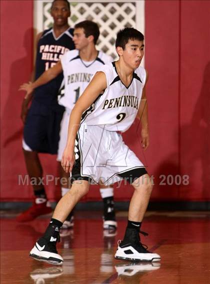 Thumbnail 2 in Palos Verdes Peninsula vs. Pacific Hills (Pacific Shores Tournament) photogallery.