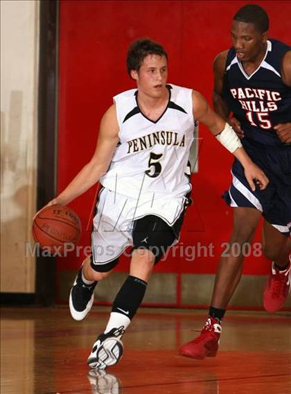 Thumbnail 3 in Palos Verdes Peninsula vs. Pacific Hills (Pacific Shores Tournament) photogallery.