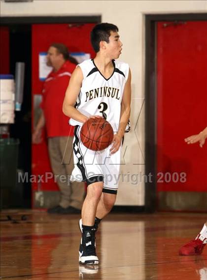 Thumbnail 2 in Palos Verdes Peninsula vs. Pacific Hills (Pacific Shores Tournament) photogallery.