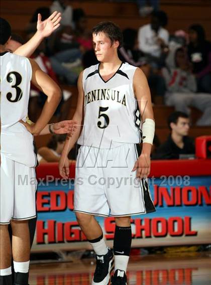 Thumbnail 3 in Palos Verdes Peninsula vs. Pacific Hills (Pacific Shores Tournament) photogallery.