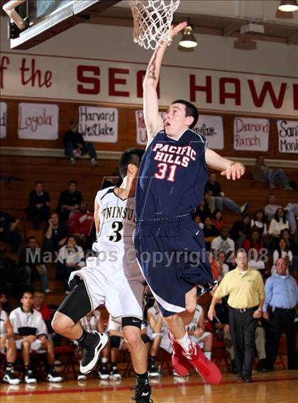 Thumbnail 2 in Palos Verdes Peninsula vs. Pacific Hills (Pacific Shores Tournament) photogallery.