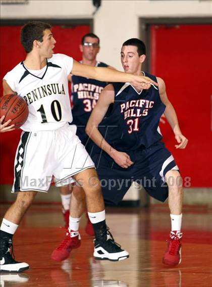 Thumbnail 1 in Palos Verdes Peninsula vs. Pacific Hills (Pacific Shores Tournament) photogallery.