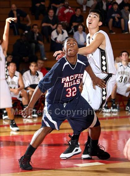 Thumbnail 1 in Palos Verdes Peninsula vs. Pacific Hills (Pacific Shores Tournament) photogallery.