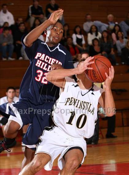 Thumbnail 2 in Palos Verdes Peninsula vs. Pacific Hills (Pacific Shores Tournament) photogallery.