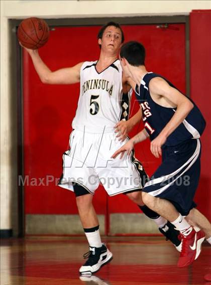 Thumbnail 3 in Palos Verdes Peninsula vs. Pacific Hills (Pacific Shores Tournament) photogallery.