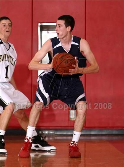 Thumbnail 2 in Palos Verdes Peninsula vs. Pacific Hills (Pacific Shores Tournament) photogallery.