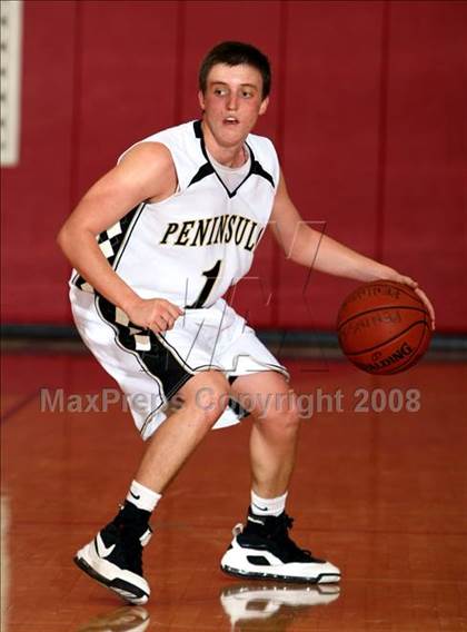 Thumbnail 3 in Palos Verdes Peninsula vs. Pacific Hills (Pacific Shores Tournament) photogallery.