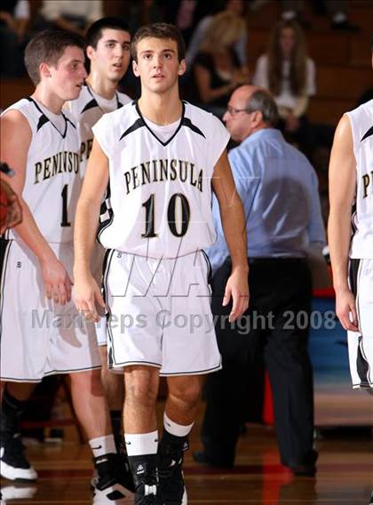 Thumbnail 2 in Palos Verdes Peninsula vs. Pacific Hills (Pacific Shores Tournament) photogallery.
