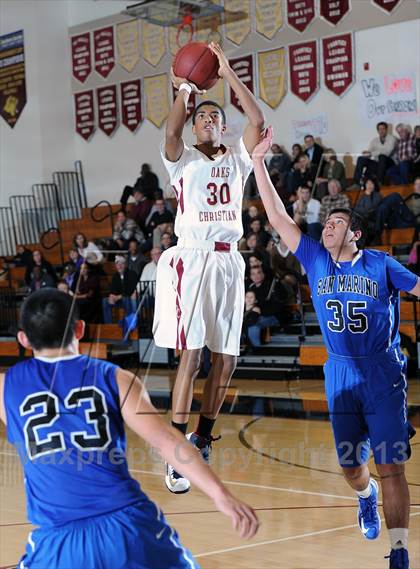 Thumbnail 2 in San Marino @ Oaks Christian (CIF SS D4AA 1st Round) photogallery.