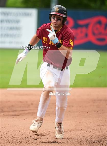 Thumbnail 2 in St. Joseph vs. Joel Barlow (CIAC Class M Semifinal) photogallery.
