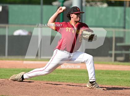 Thumbnail 2 in St. Joseph vs. Joel Barlow (CIAC Class M Semifinal) photogallery.