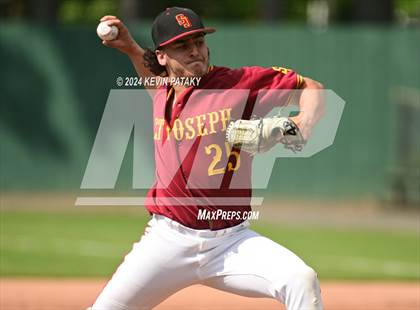 Thumbnail 2 in St. Joseph vs. Joel Barlow (CIAC Class M Semifinal) photogallery.