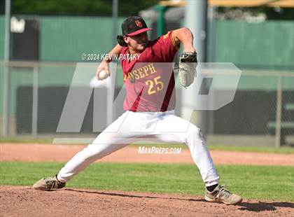 Thumbnail 3 in St. Joseph vs. Joel Barlow (CIAC Class M Semifinal) photogallery.