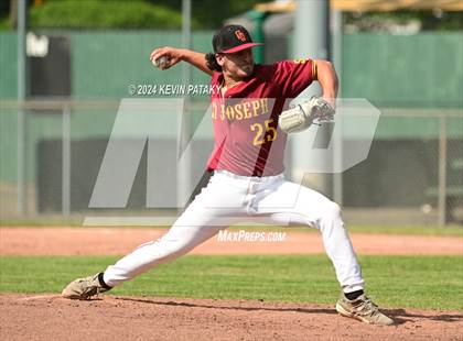 Thumbnail 2 in St. Joseph vs. Joel Barlow (CIAC Class M Semifinal) photogallery.