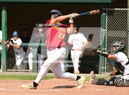 Thumbnail 3 in St. Joseph vs. Joel Barlow (CIAC Class M Semifinal) photogallery.