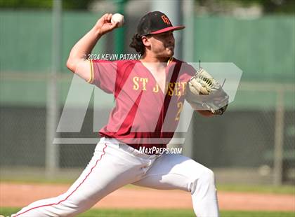 Thumbnail 2 in St. Joseph vs. Joel Barlow (CIAC Class M Semifinal) photogallery.