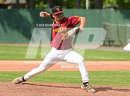 Thumbnail 2 in St. Joseph vs. Joel Barlow (CIAC Class M Semifinal) photogallery.