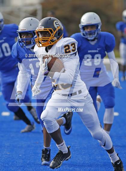 Thumbnail 1 in Sterling @ Brooks (IHSA Class 5A Second Round Playoff) photogallery.