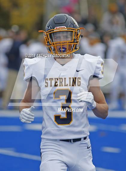 Thumbnail 2 in Sterling @ Brooks (IHSA Class 5A Second Round Playoff) photogallery.