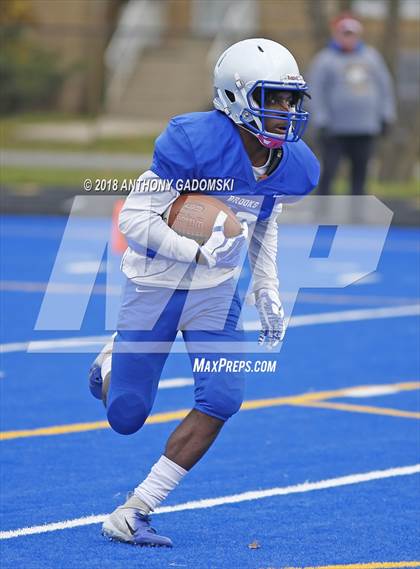 Thumbnail 2 in Sterling @ Brooks (IHSA Class 5A Second Round Playoff) photogallery.