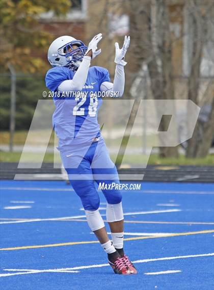 Thumbnail 2 in Sterling @ Brooks (IHSA Class 5A Second Round Playoff) photogallery.