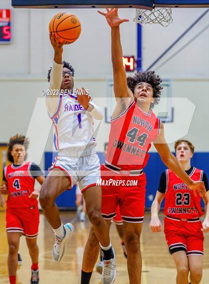 Thumbnail 3 in Riverwood vs. North Gwinnett (Limon Street Classic) photogallery.
