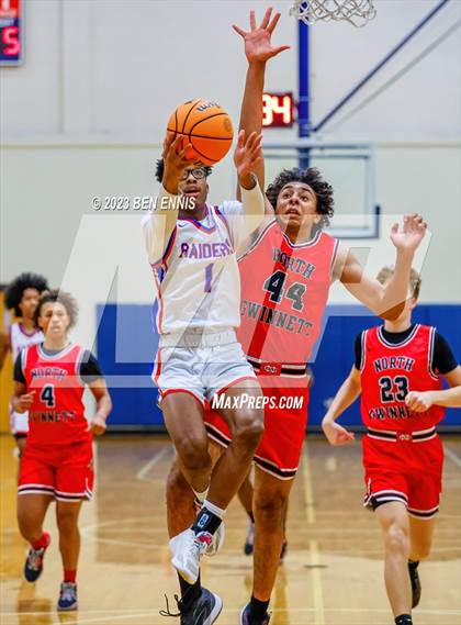 Thumbnail 2 in Riverwood vs. North Gwinnett (Limon Street Classic) photogallery.