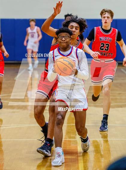 Thumbnail 3 in Riverwood vs. North Gwinnett (Limon Street Classic) photogallery.