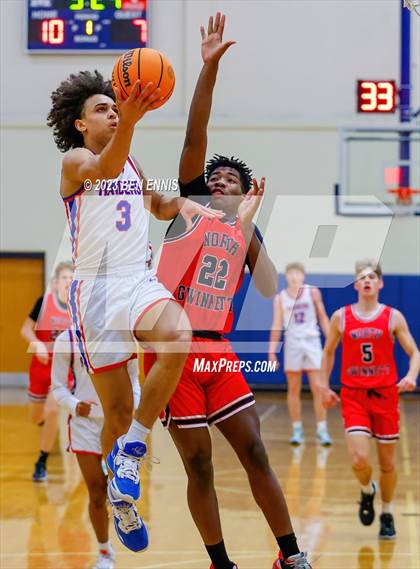 Thumbnail 2 in Riverwood vs. North Gwinnett (Limon Street Classic) photogallery.
